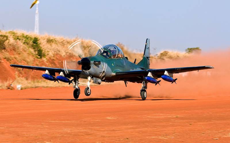 IL-2 from Brazil. Light turboprop attack aircraft Embraer EMB 314 Super Tucano - Turboprop aircraft, Brazil, Longpost, Aviation, Embraer, Attack aircraft