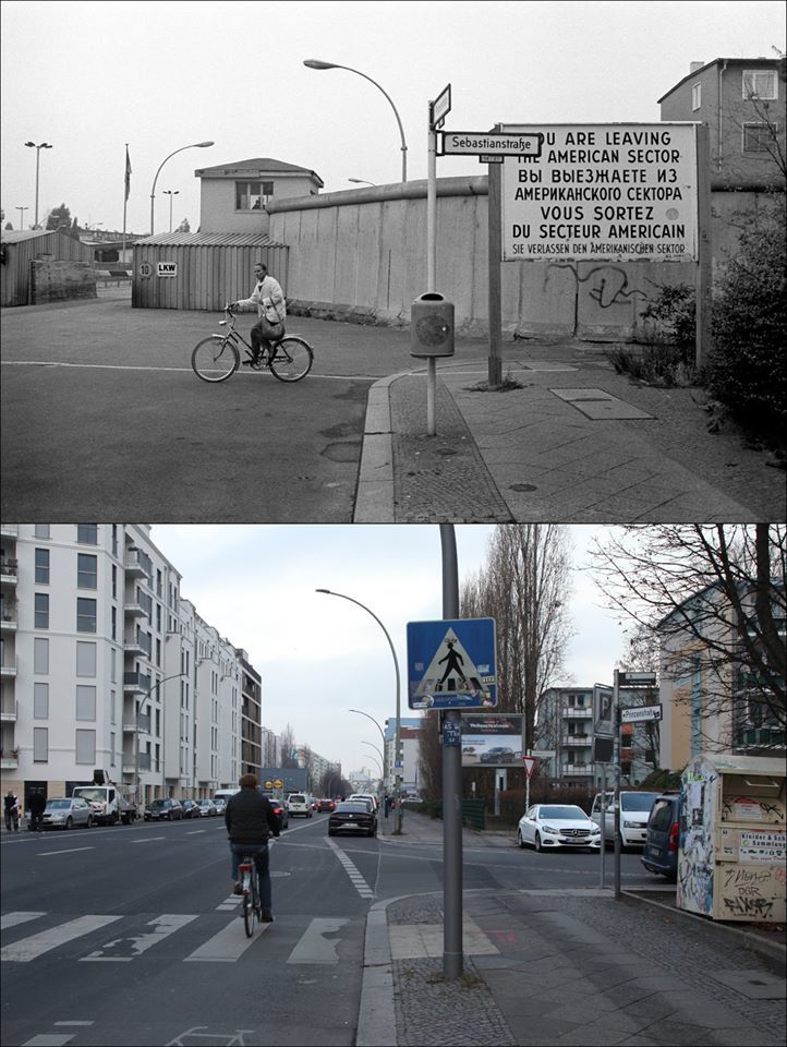 Berlin yesterday and today. Big selection. - Berlin, Germany, Berlin Wall, Retro, Longpost