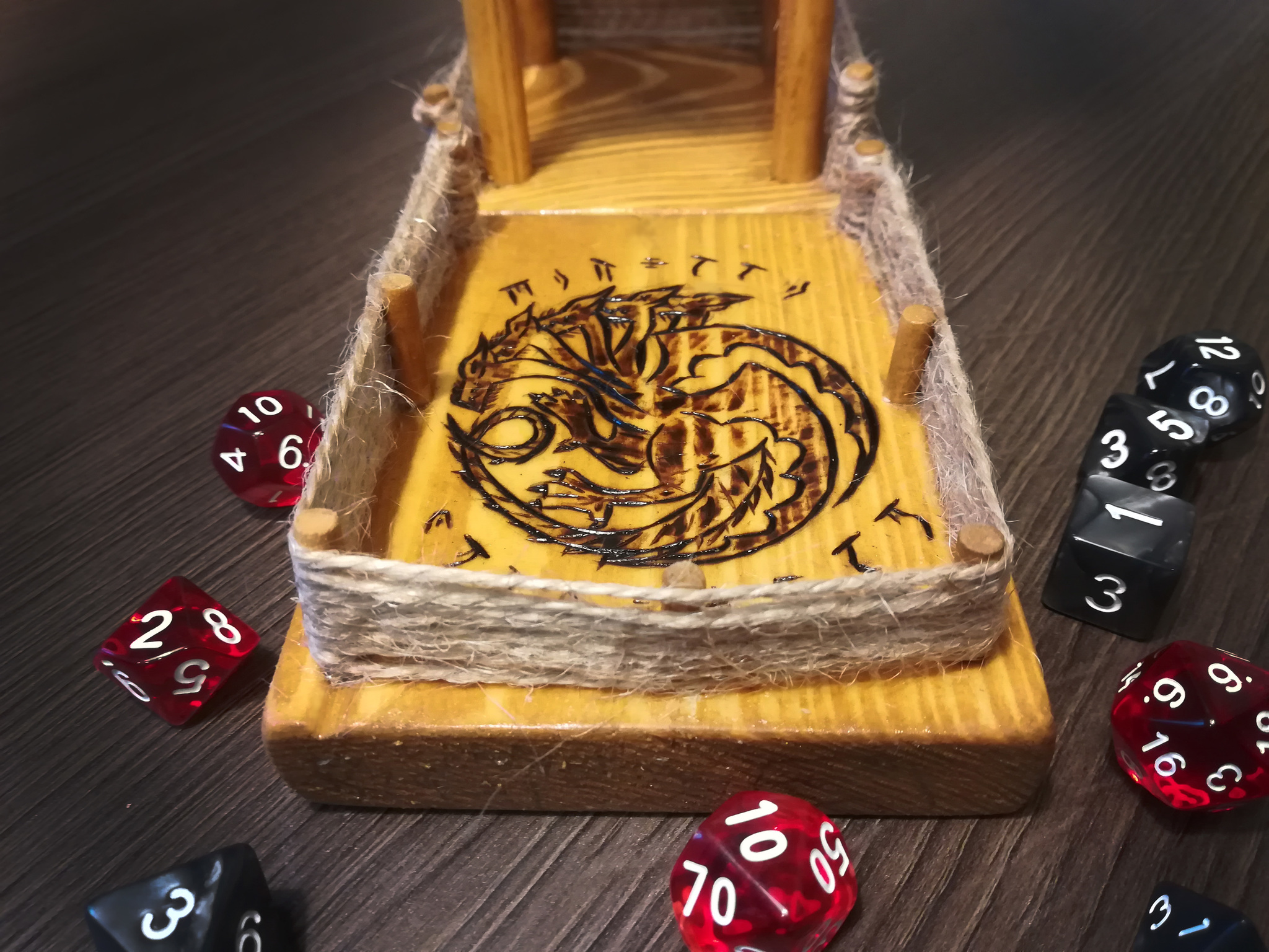 Dice Tower and the Cult of the Dragon - My, Dungeons & dragons, Dice tower, Tiamat, Tiamat, With your own hands, RPG, Video, Longpost