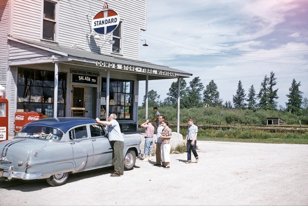 America in the 1950s in color photographs - USA, 50th, Longpost, The photo, America, Retro