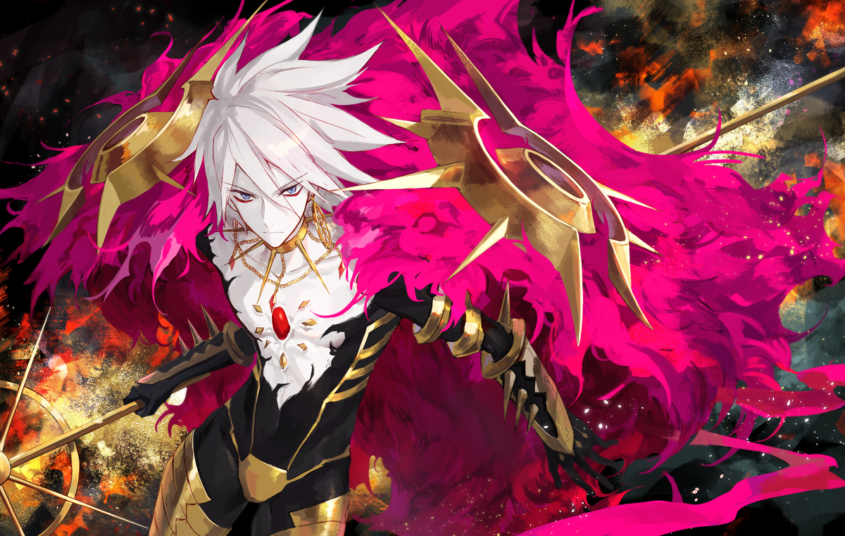 Karna - Аниме, Anime Art, Арт, Fate Apocrypha, Fate Grand Order, Karna, Длиннопост