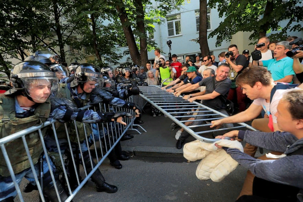 Вашингтон подбросил работы московскому ОМОНу - Политика, Москва, Акции протеста, Вмешательство, Лобисты, Длиннопост, Московское дело