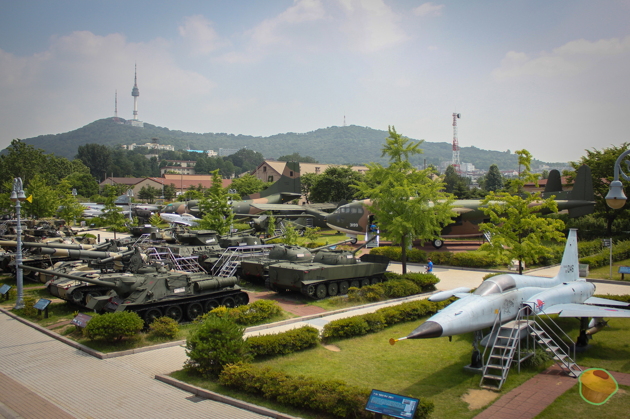 Military Museum in Seoul. - My, Museum, Seoul, Корея, Tanks, Aviation, Armored vehicles, Army, Weapon, Longpost