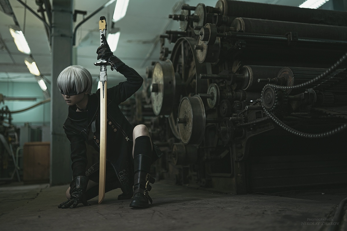 NieR: Automata / part II - My, Cosplay, Russian cosplay, NIER Automata, Yorha unit No 2 type B, Yorha unit no 9 type S, Yorha unit No 2 type a, Longpost