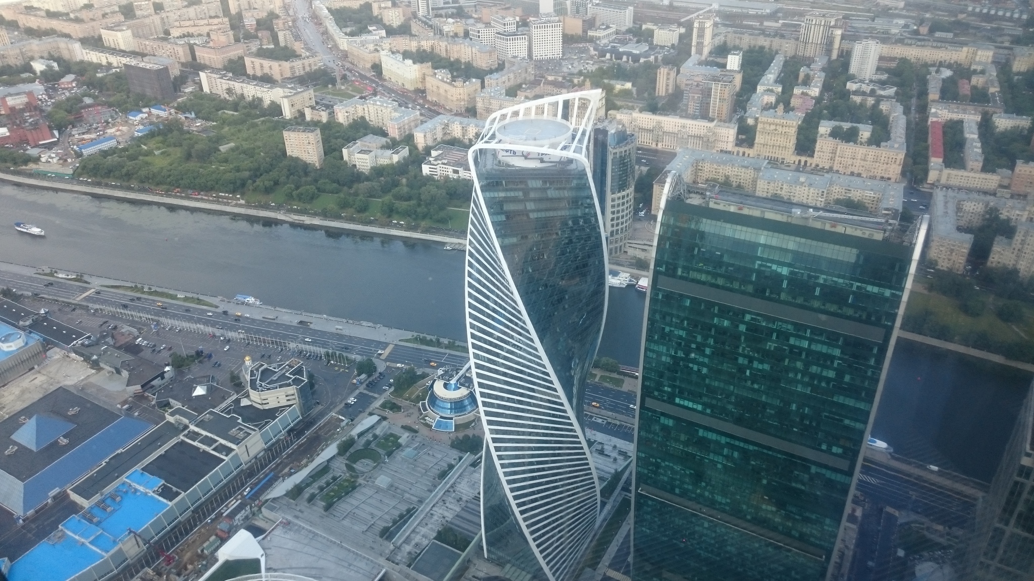 Панорама 360. Москва Сити. 4К. | Пикабу
