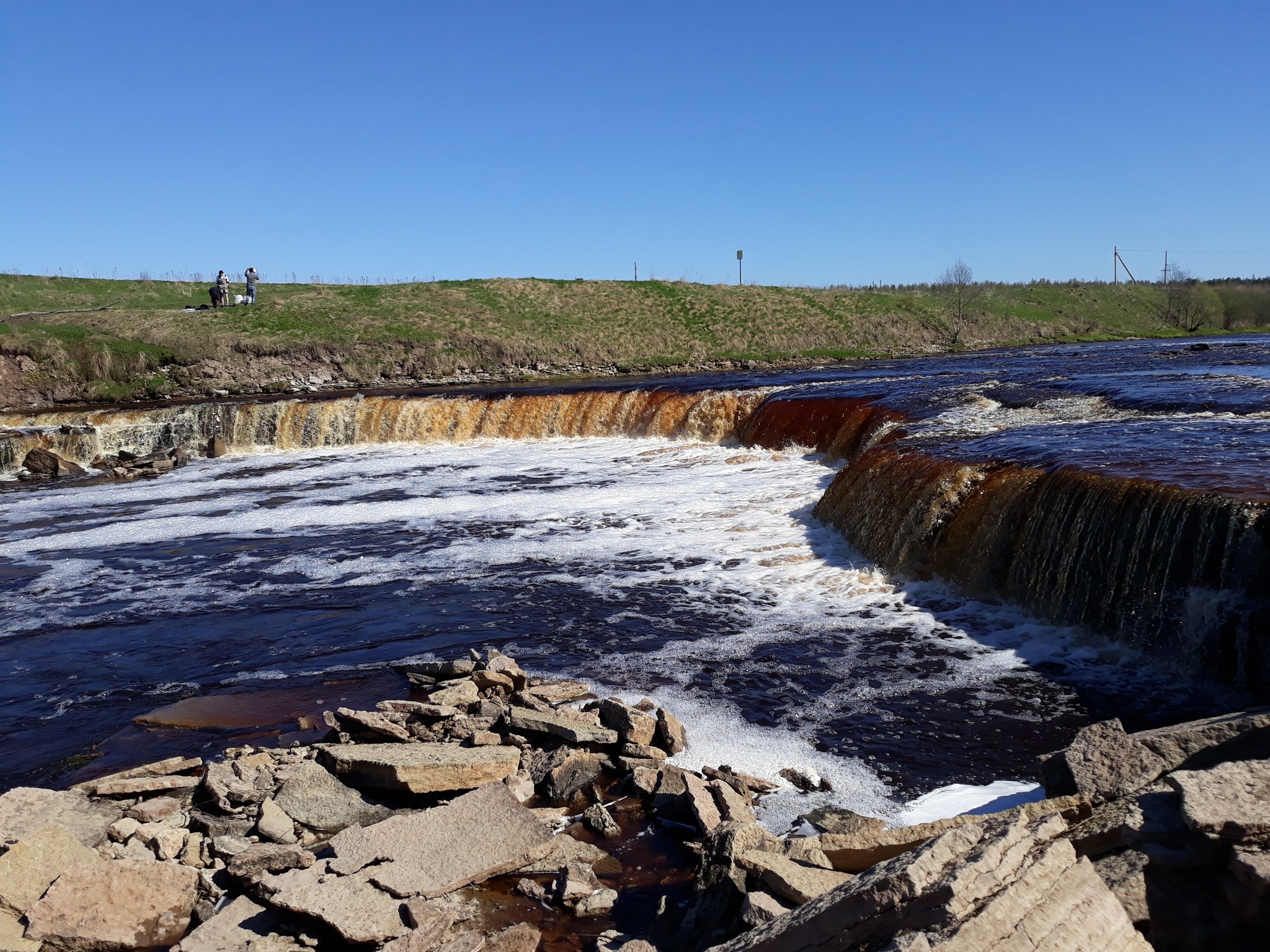 Пороги, водопады - Моё, Водопад, Пороги, Прогулка, Длиннопост