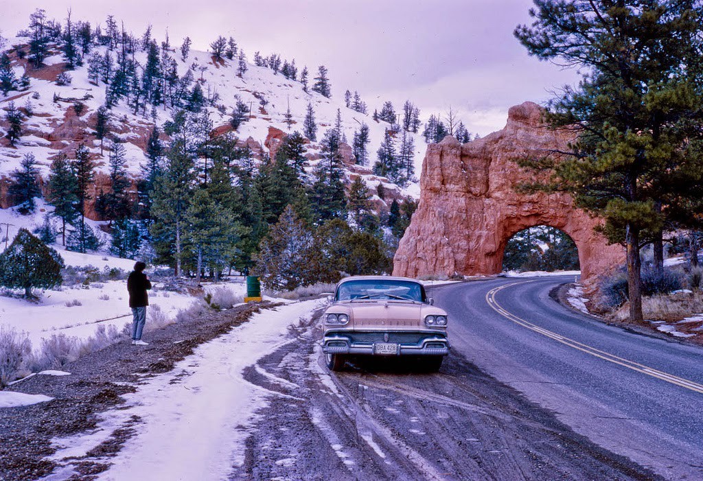 Америка 60-х на цветных фотографиях - США, 60-е, Авто, Длиннопост, Америка, Ретро, Фотография