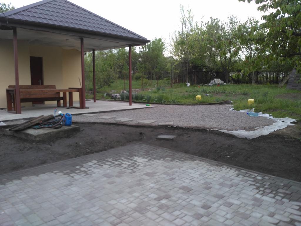 Lucky story. - My, Landscape design, Lawn, Dacha, With your own hands, Longpost