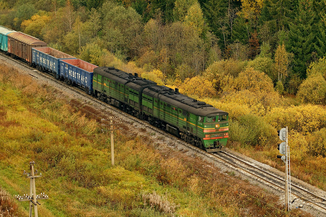 Autumn_ZhD - Autumn, A train, The photo