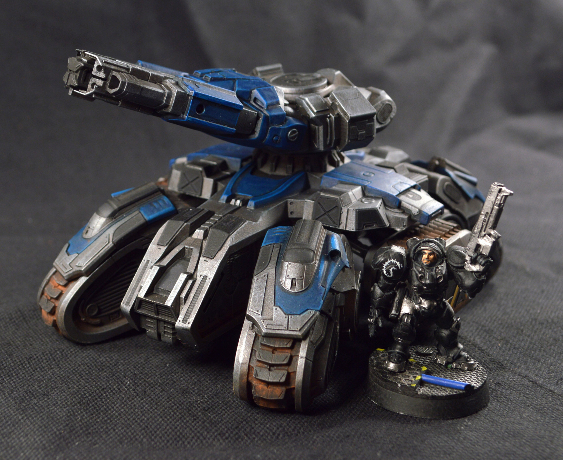 Siege Tank - Starcraft, Terran, Tanks, Games, Computer games, Scale model, Siege Tank, Longpost