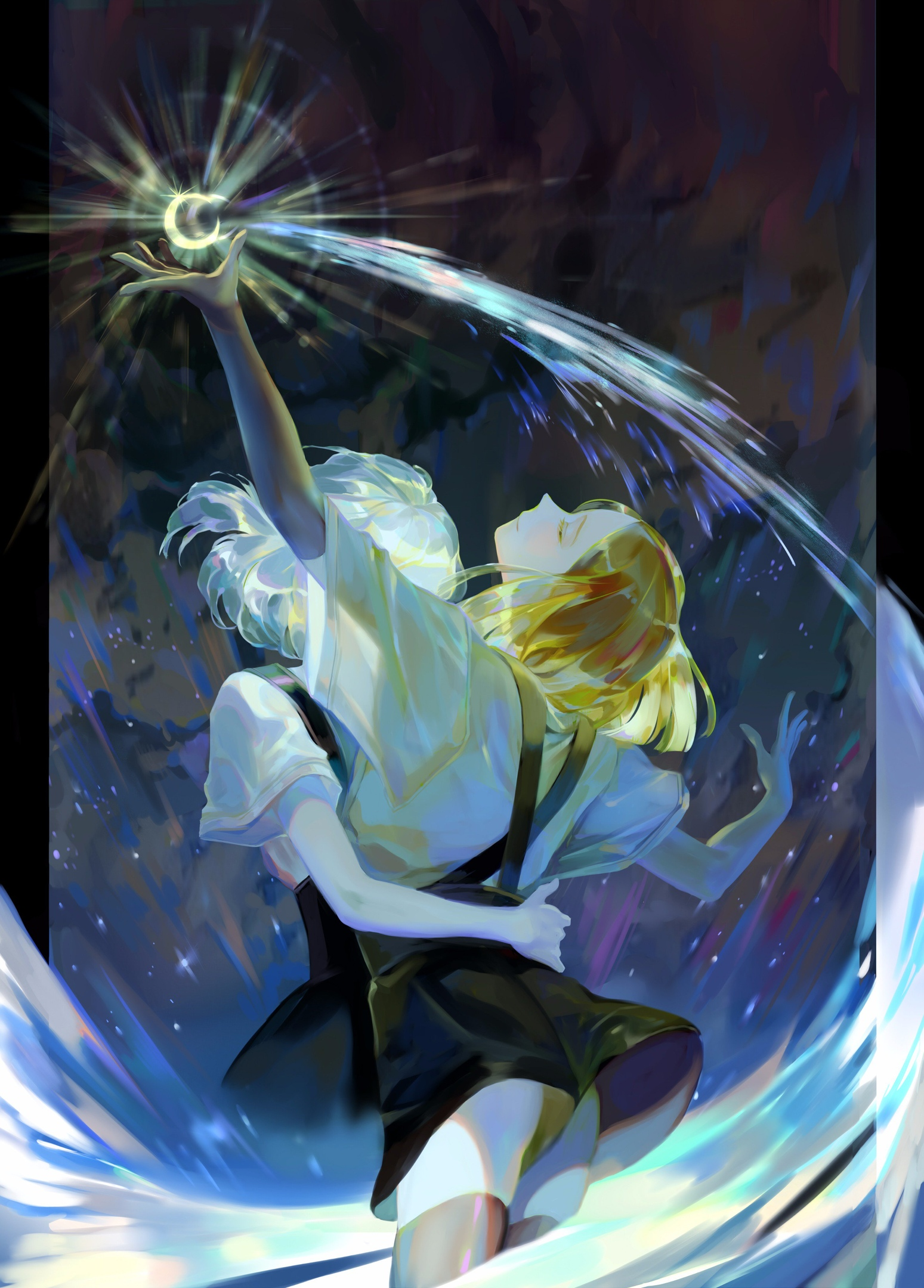 Diamonds - Houseki no kuni, Anime art, Anime, Art, Diamond, Yellow Diamond