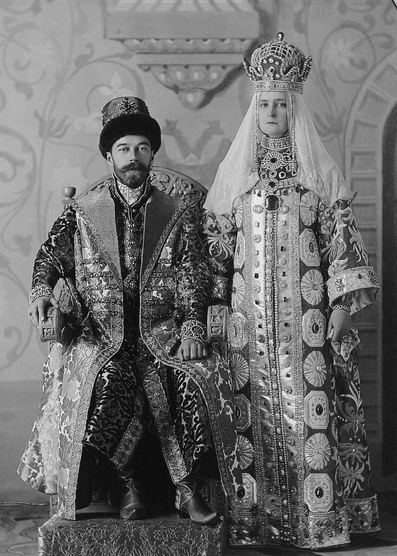 Tsar Nicholas II with his wife, 1903 - Retro, Nicholas II, Российская империя, Alexandra Fedorovna, Story, Tsar, Saint Petersburg