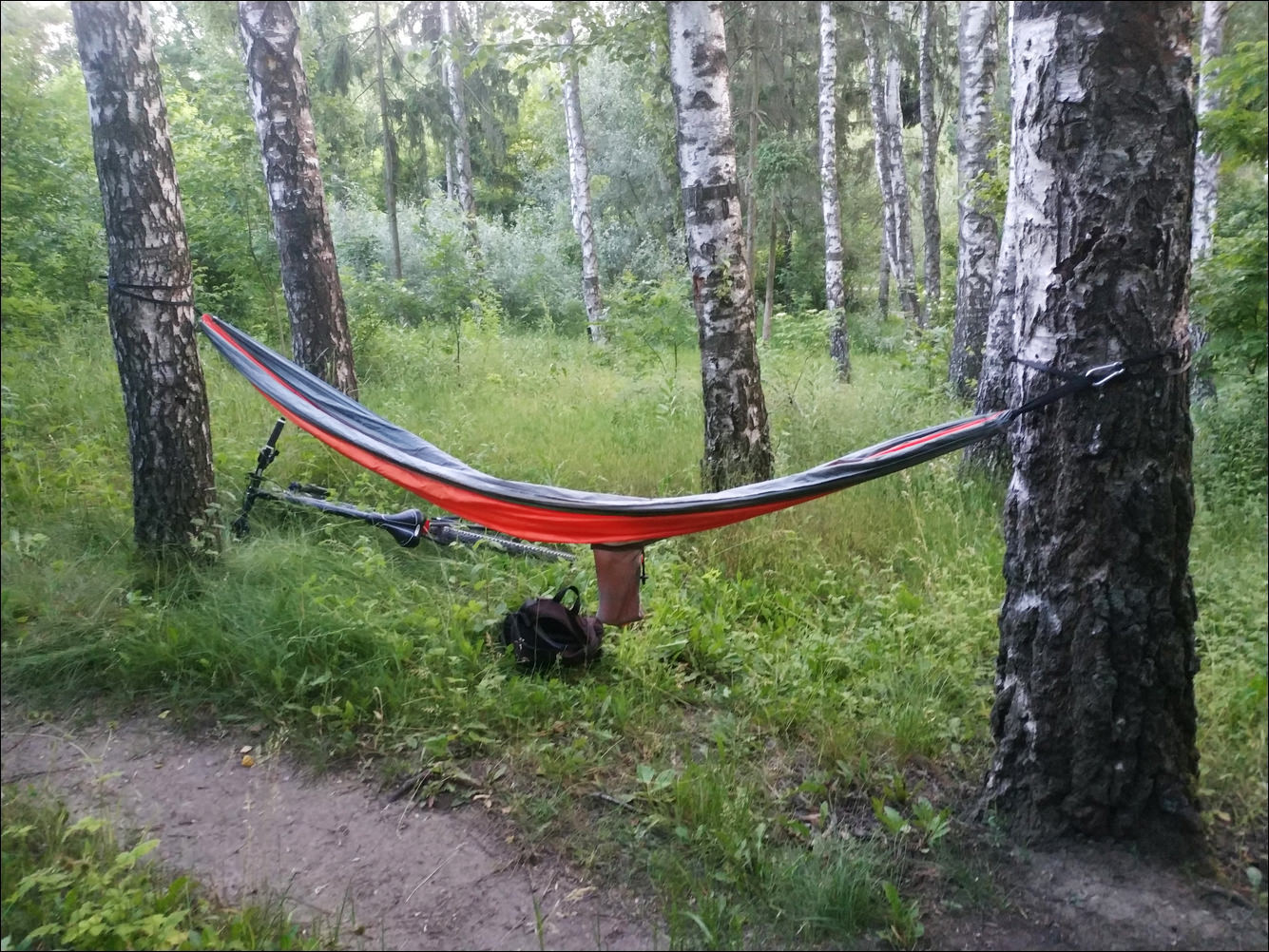 Camping hammock - My, Hammock, Discounts, Comfort, Quality, Hike, China, Equipment, Relaxation, Longpost