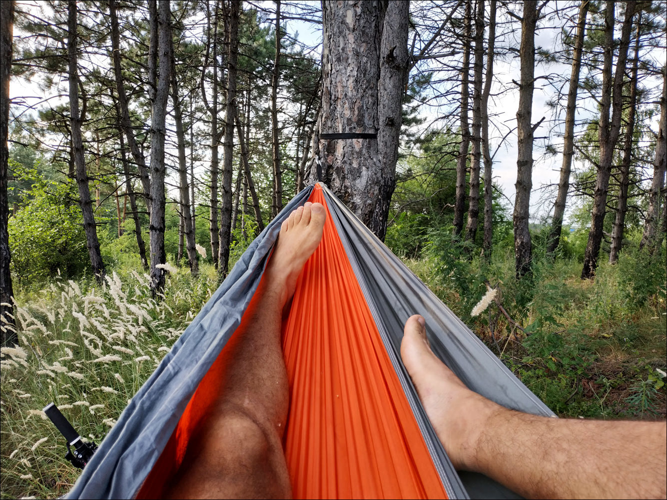 Camping hammock - My, Hammock, Discounts, Comfort, Quality, Hike, China, Equipment, Relaxation, Longpost