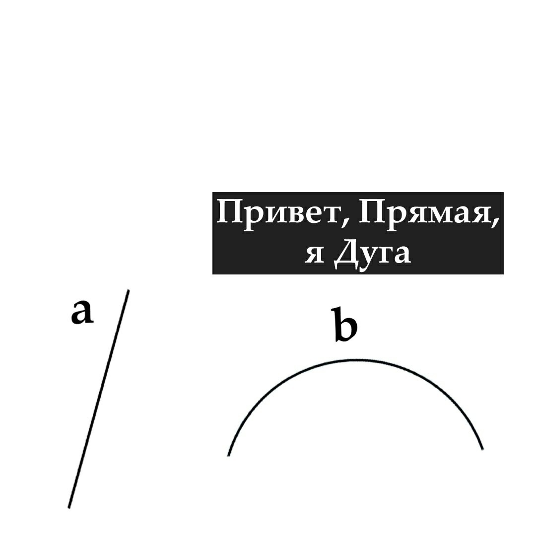 geometric humor - Geometry, Line, Humor, In contact with, Longpost