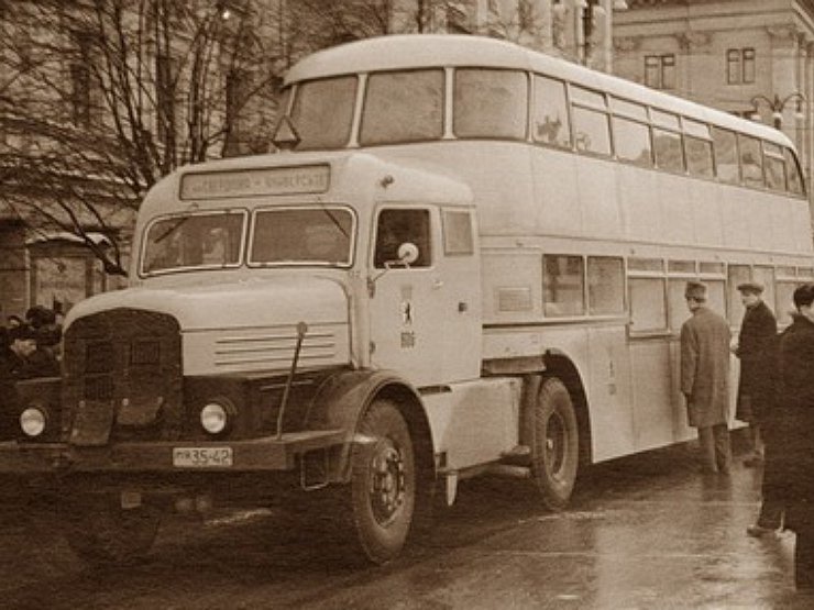 Double-decker transport in the Soviet Union - Longpost, the USSR, Public transport, Retro, Retro car