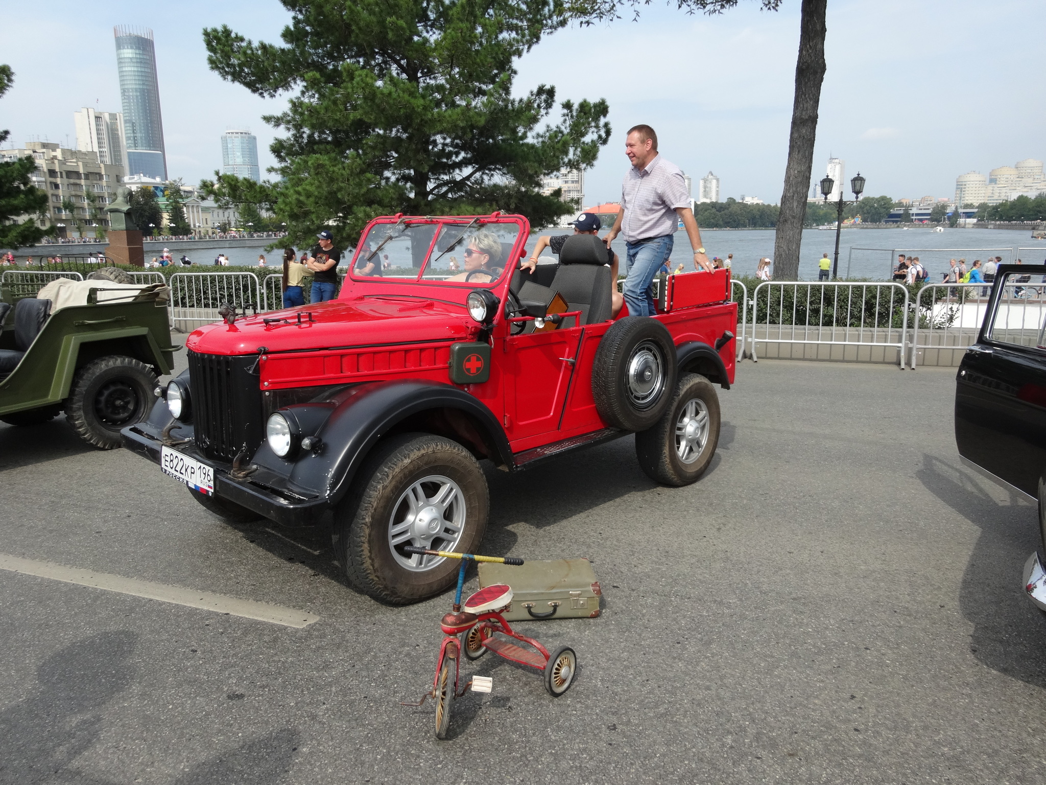 A little retro from Ekb - My, Retro car, Exhibition, Day of the city, Yekaterinburg, Longpost