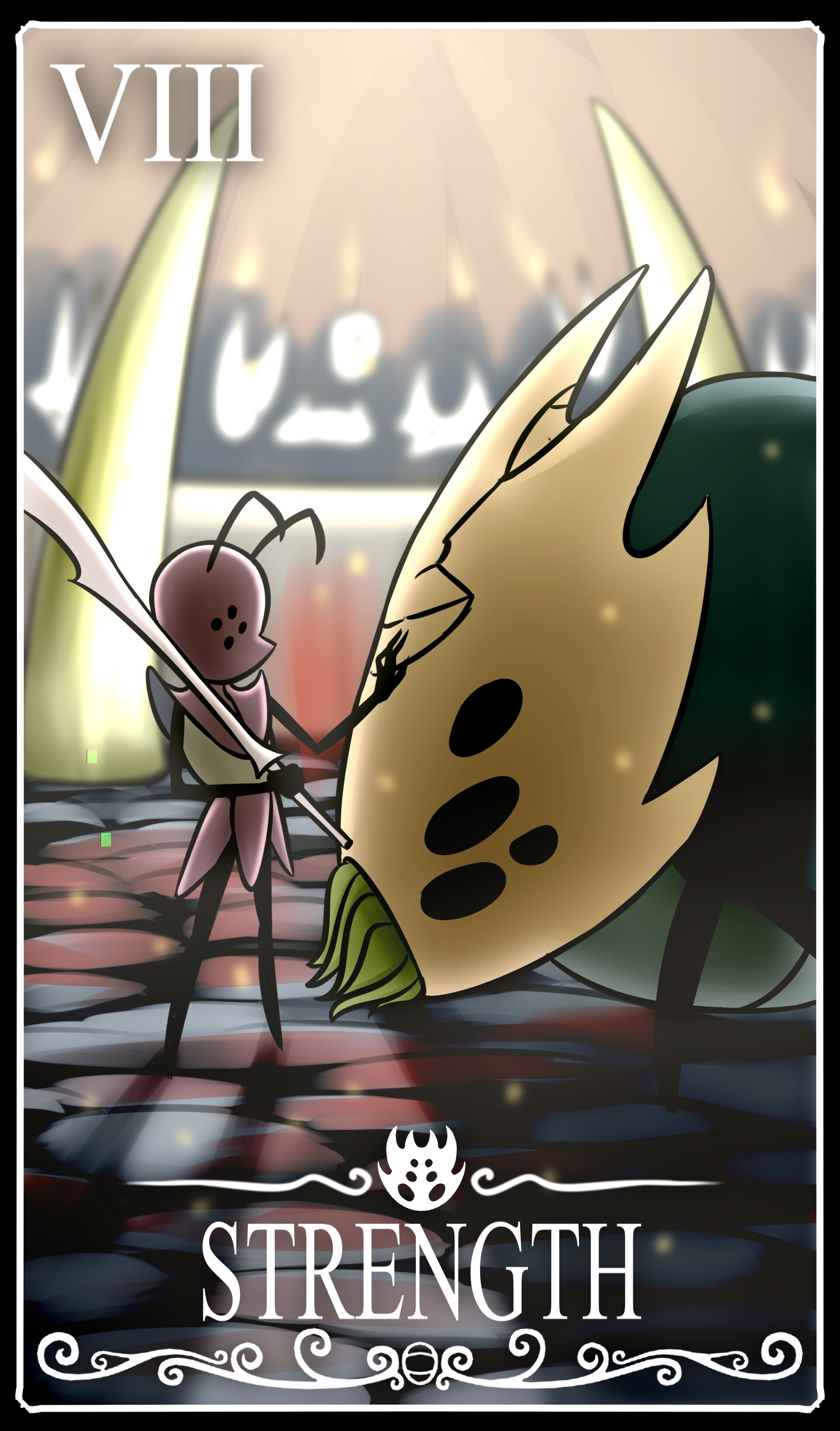 Hollow Knight style tarot cards - Hollow knight, Longpost, Tarot cards