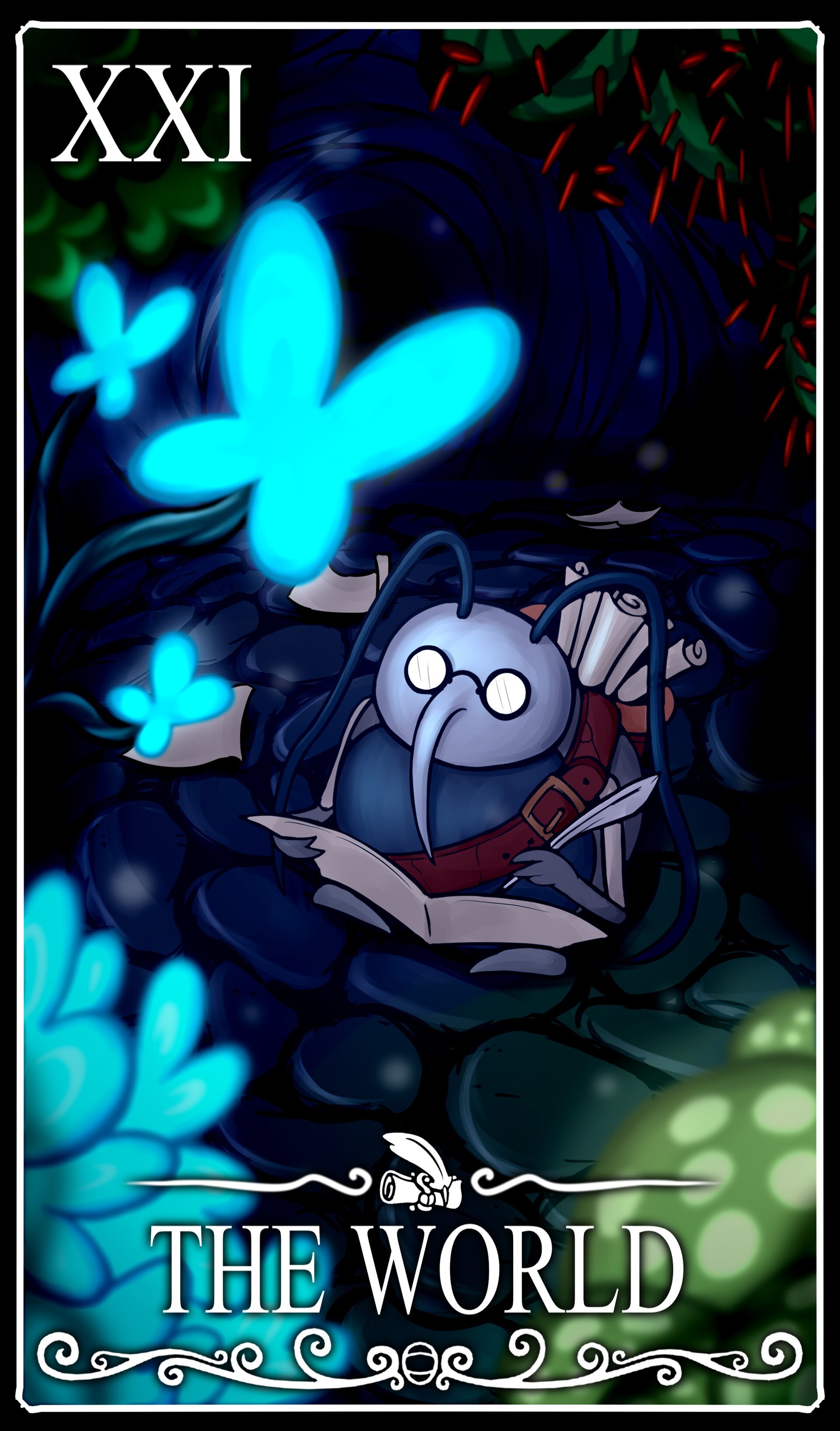 Hollow Knight style tarot cards - Hollow knight, Longpost, Tarot cards