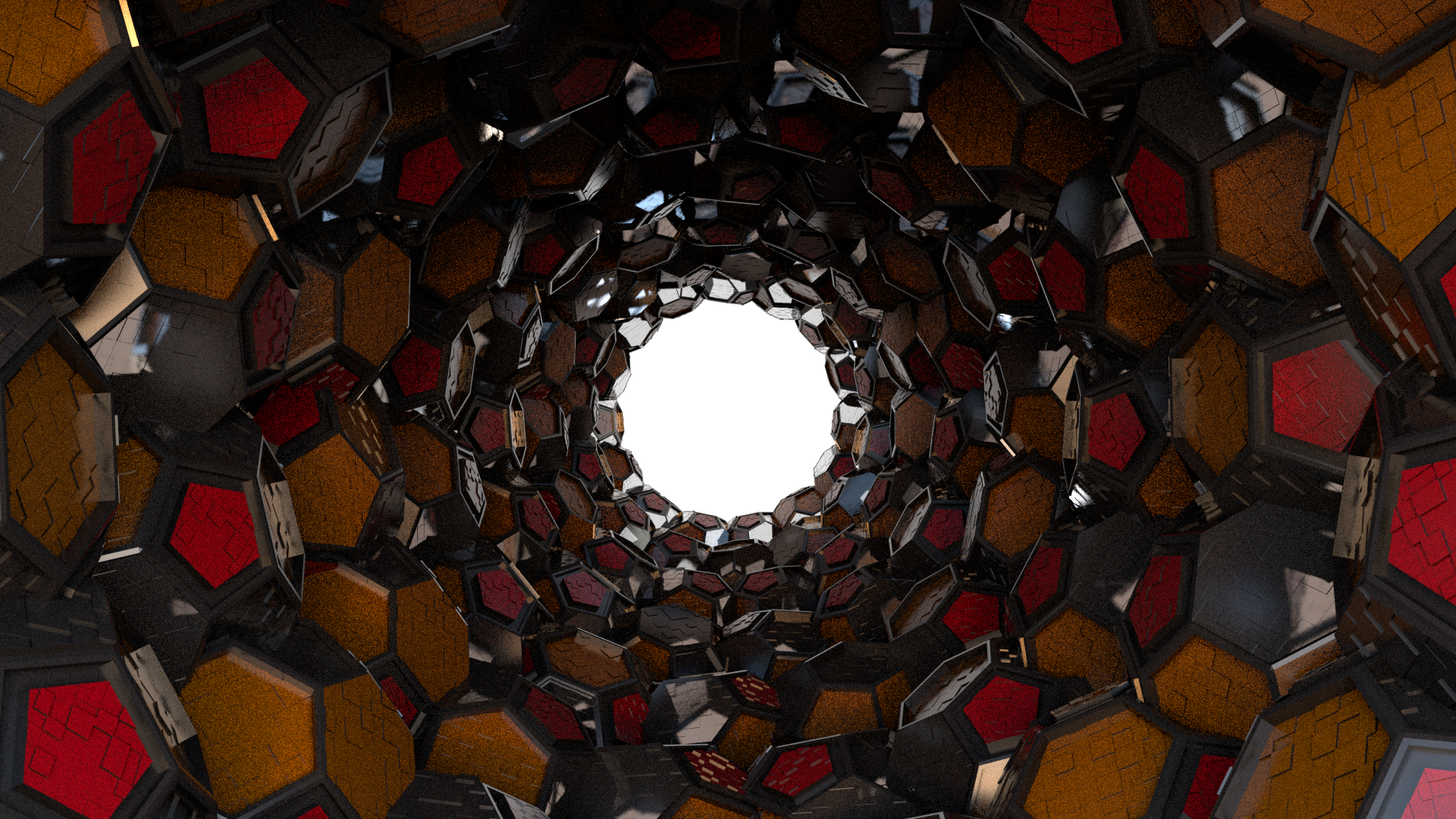 Portal | Cinema 4D - My, Cinema 4d, 3D, Animation, Portal, Recursion, Video