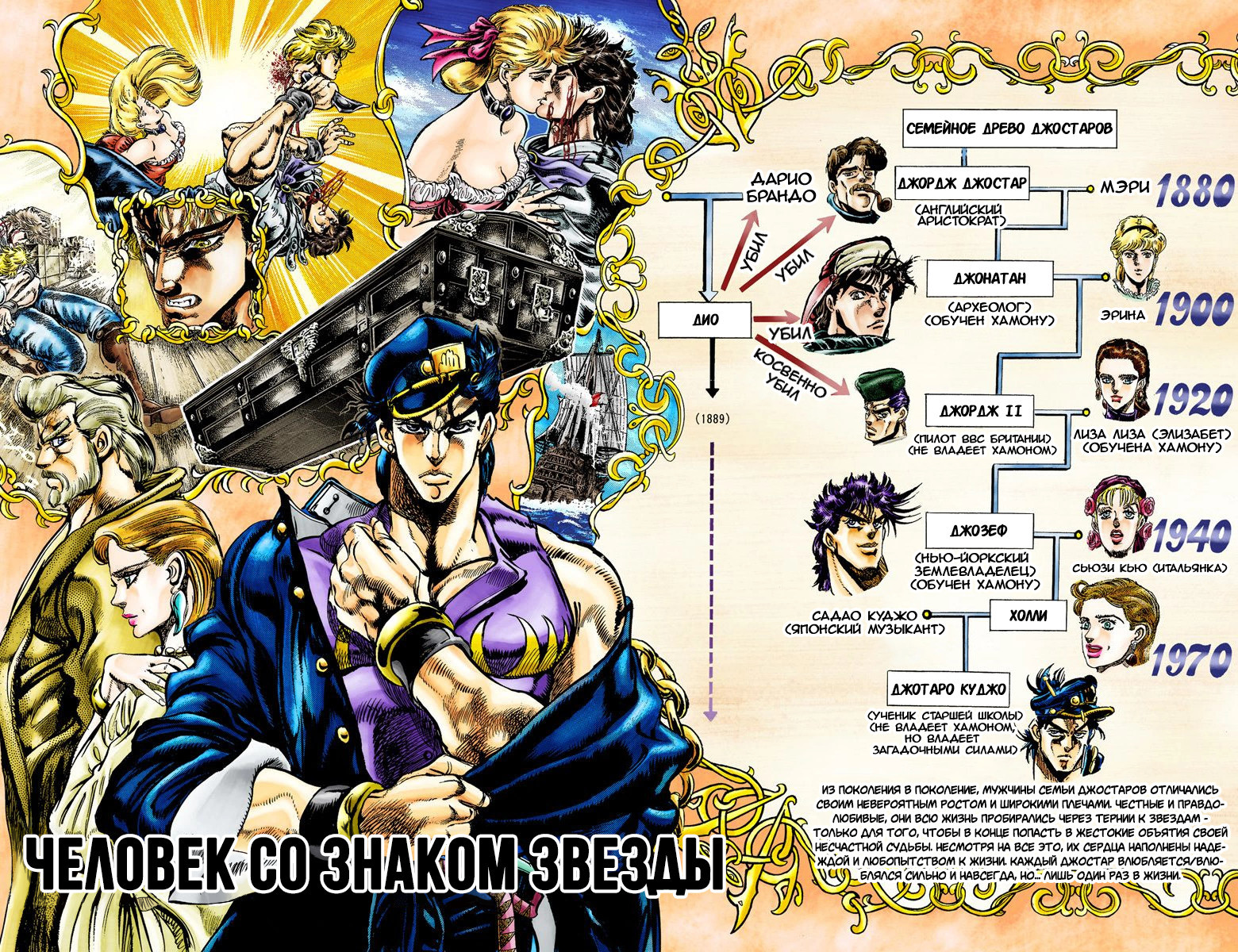 Манга JoJo's Bizarre Adventure Part 3: Stardust Crusaders – День, когда Земля остановилась! - Аниме, Манга, Очерк, Мнение, Jojos Bizarre Adventure, Stardust Crusaders, Видео, Длиннопост