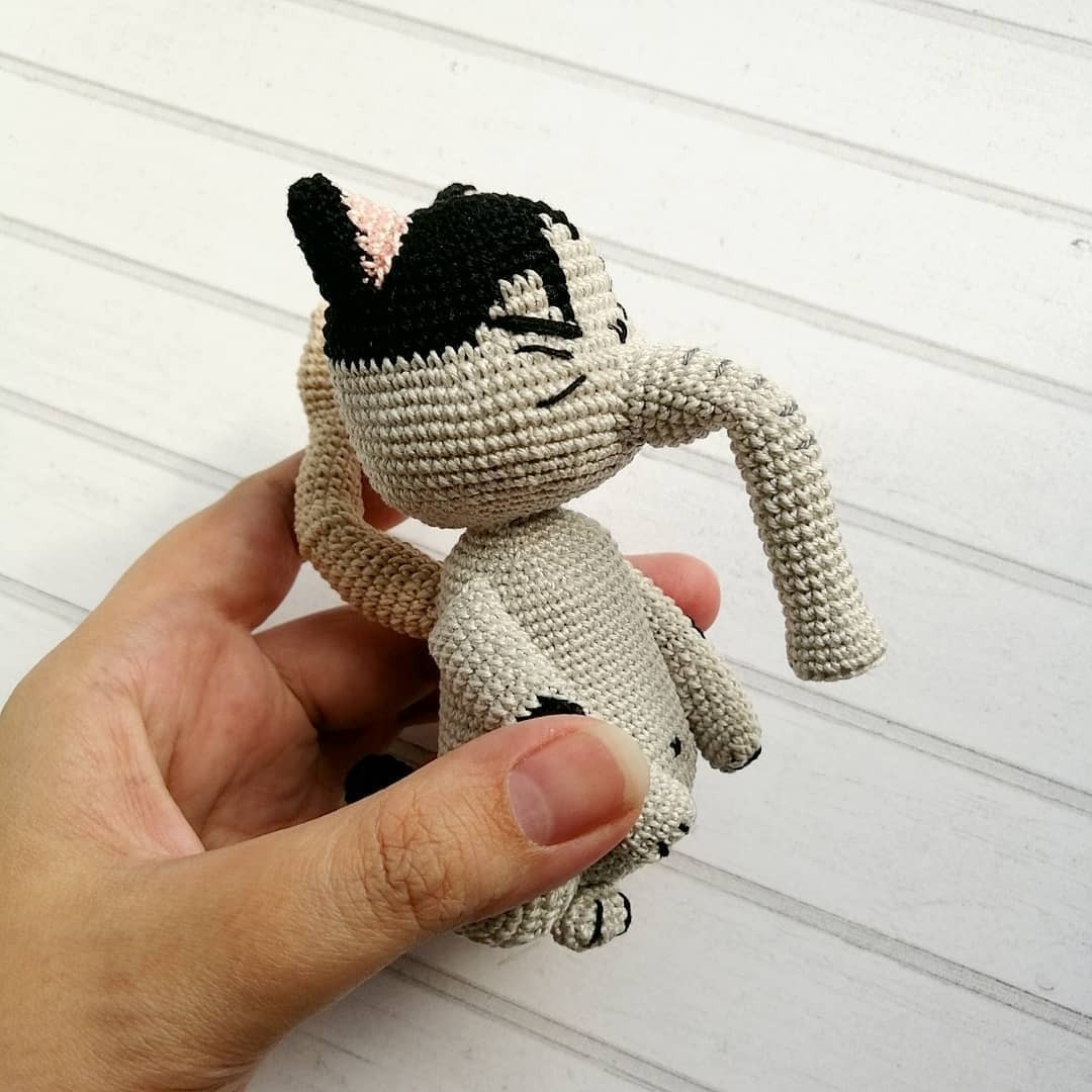 I still love you... - My, Crochet, Amigurumi, Needlework without process, Programming, Longpost