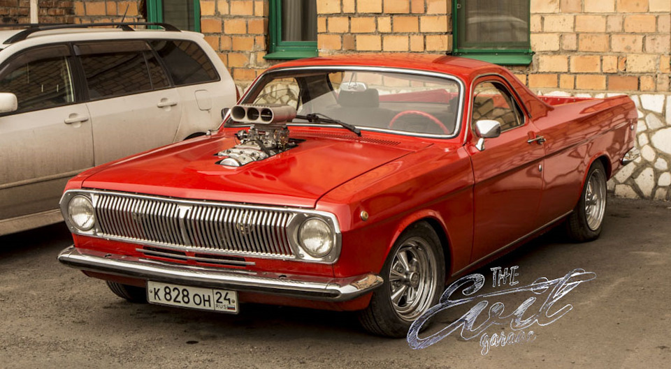 GAZ 24 Mr. red pickup - El camino, Homemade, Custom, Longpost, Volga, Gaz-24, Drive2, Customization, Gaz-24 Volga