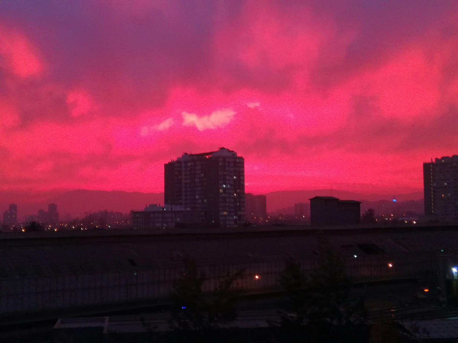 Sunsets in Chile - My, Chile, South America, Sunset, Longpost