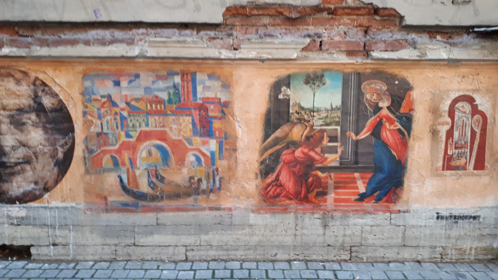 Street paintings of St. Petersburg - My, Street art, Longpost, Running City