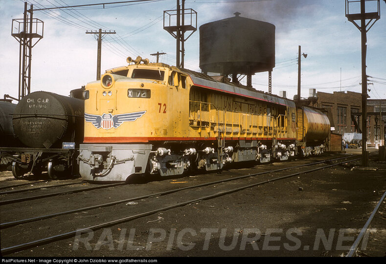 Union pacific gas turbine locomotives. - Railway, Gas turbine locomotive, Gas turbine engine, USA, Longpost