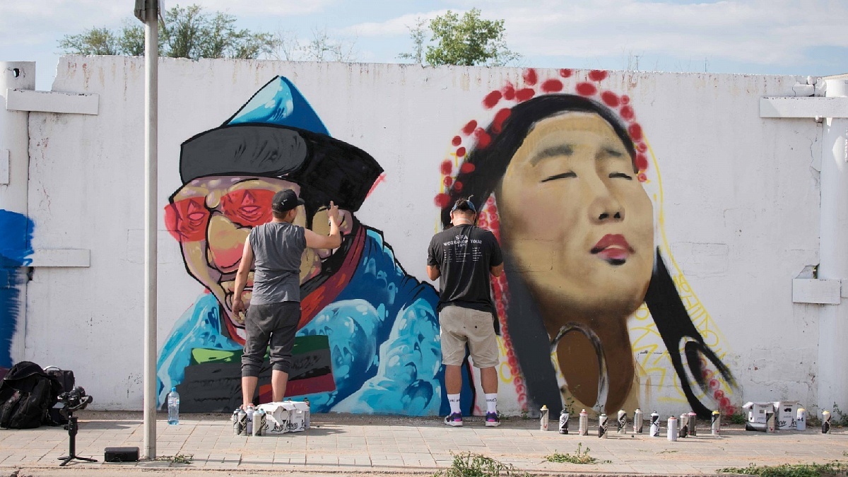 Project Buryatia in colors. - Graffiti, Ulan-Ude, news, Longpost