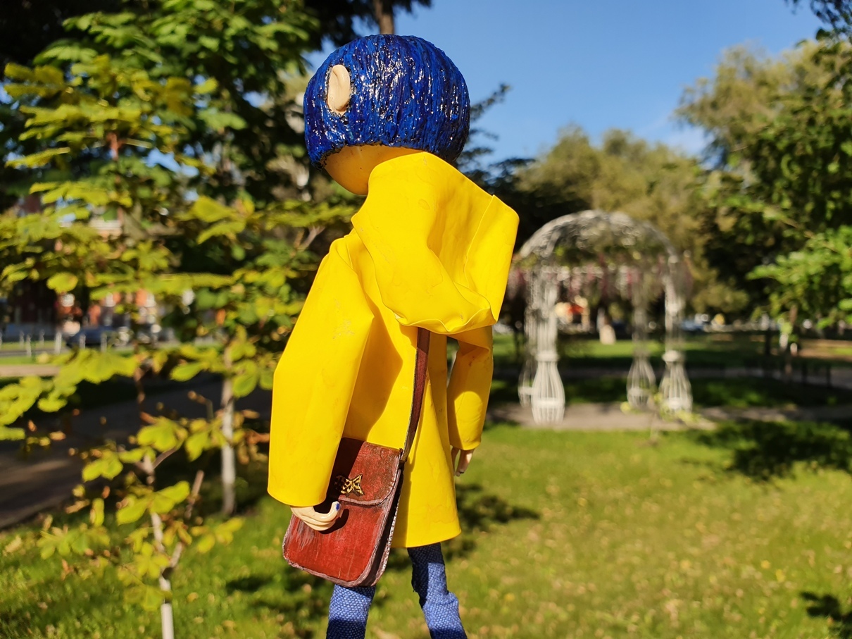 A humorous story with pictures about the making of a Coraline doll. Part 4 is the final one. - My, Coraline in Nightmare Land, Coraline, Doll, With your own hands, Polymer clay, Longpost