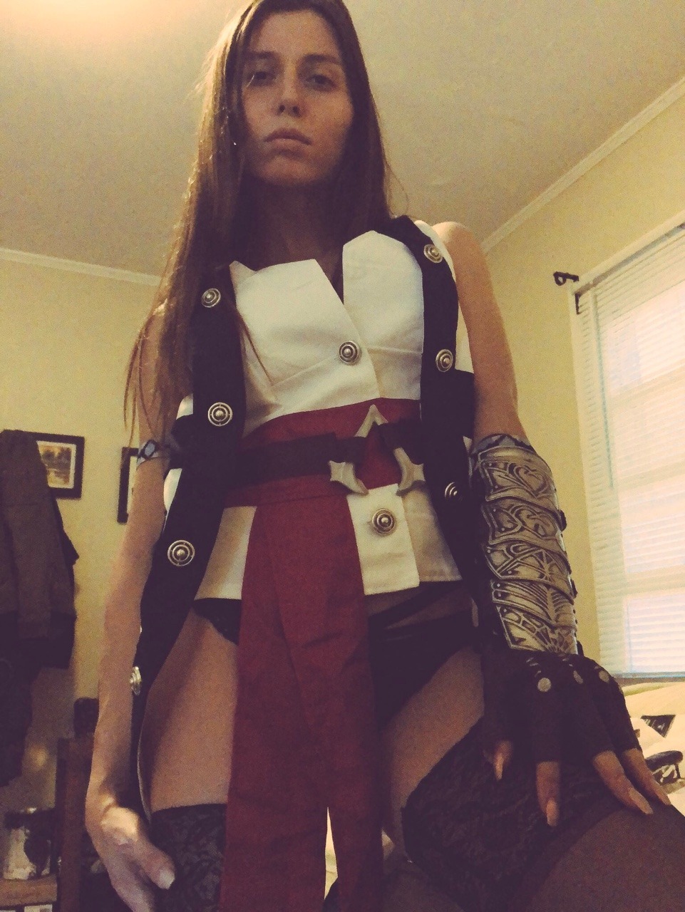 She is ready to steal your heart or an assassin with an additional hidden blade - Its a trap!, Trap IRL, The photo, , Cosplay, Longpost