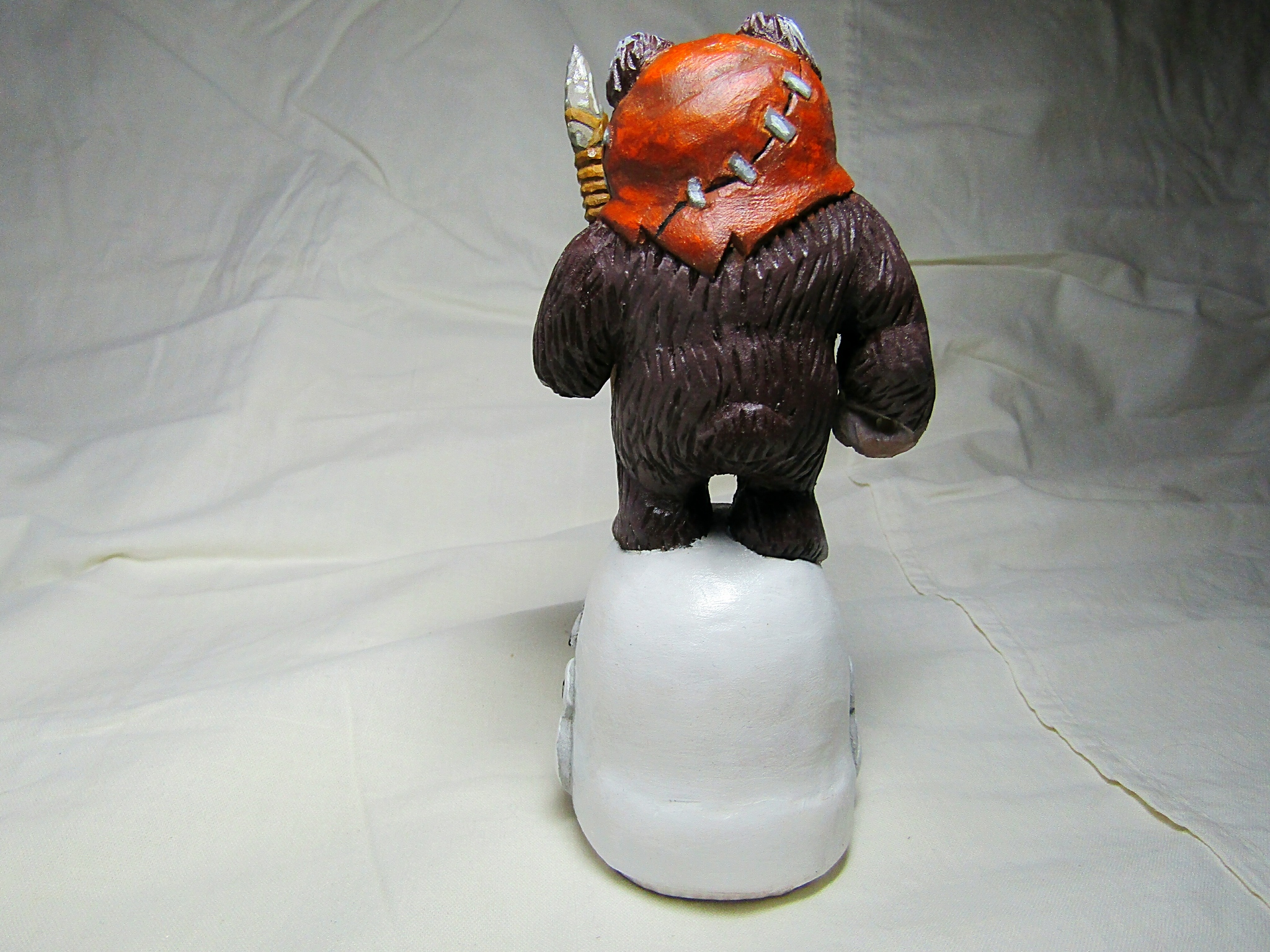 Little Ewok - My, Star Wars, Ewoks, Wood carving, Longpost