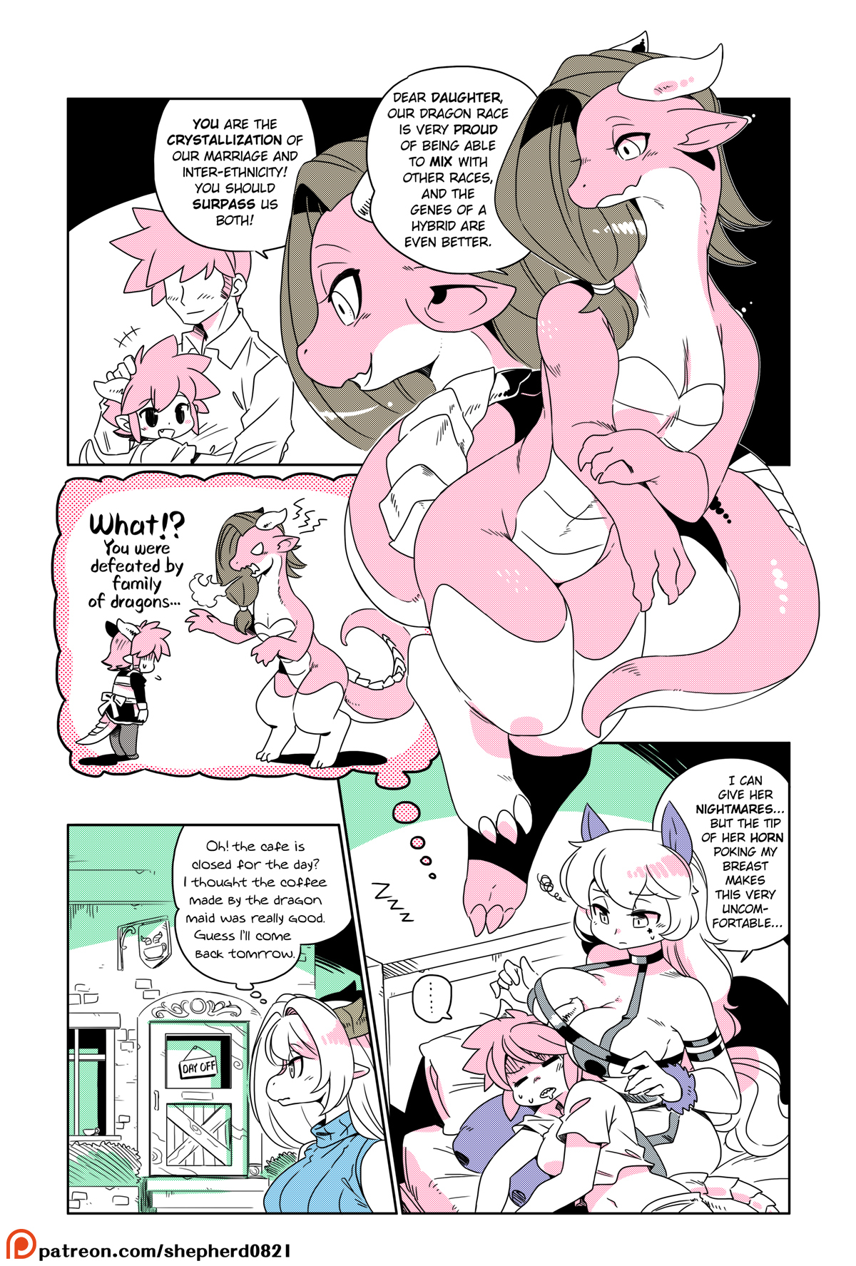 Hope my daughter goes beyond dragons - Shepherd0821, Comics, Monster girl, The Dragon