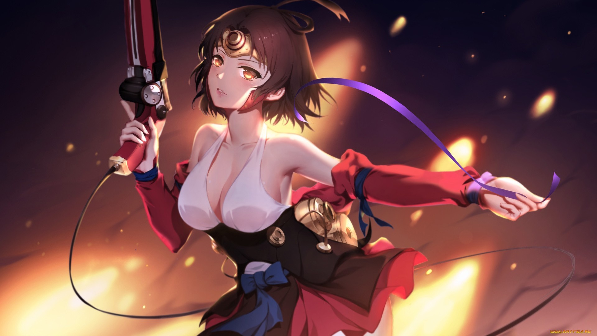 Мумей - Аниме, Anime Art, Арт, Mumei, Koutetsujou no kabaneri, Подборка, Длиннопост