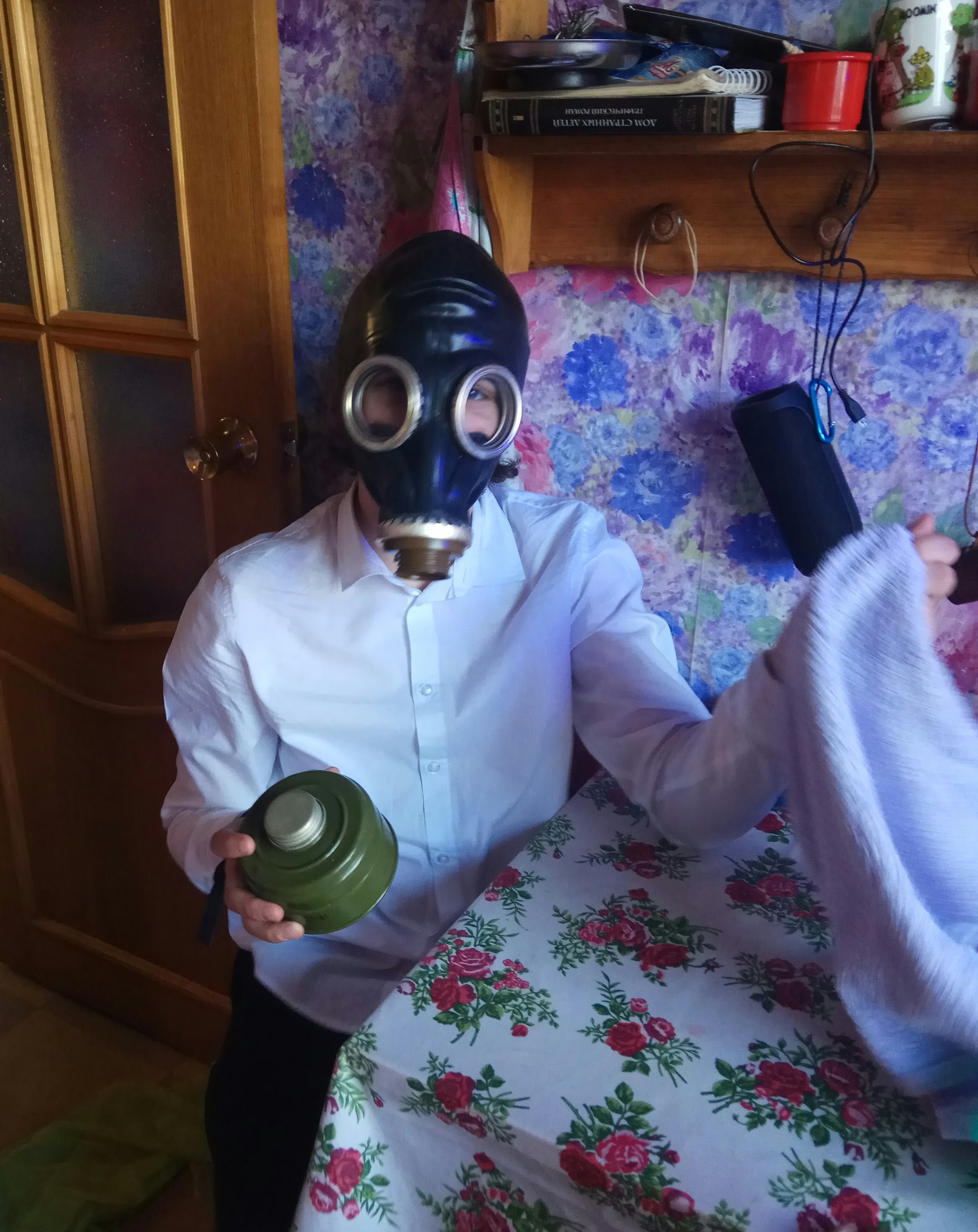 And at this time in the usual Russian cuisine - My, September 1, Pupils, Mask