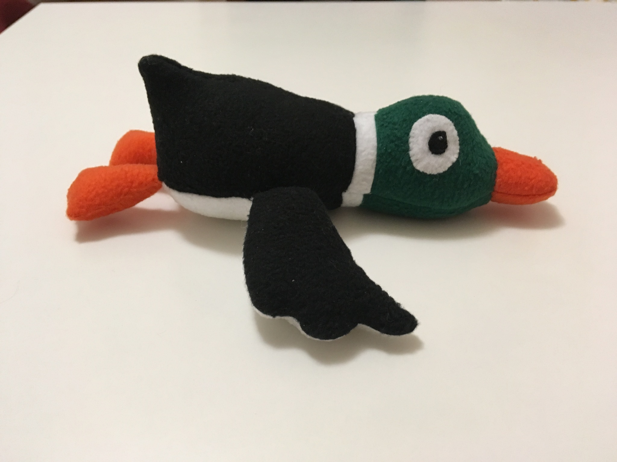 Duck from Duck Hunt - My, Handmade, Soft toy, Toys, Duck, Duck Hunt, Longpost