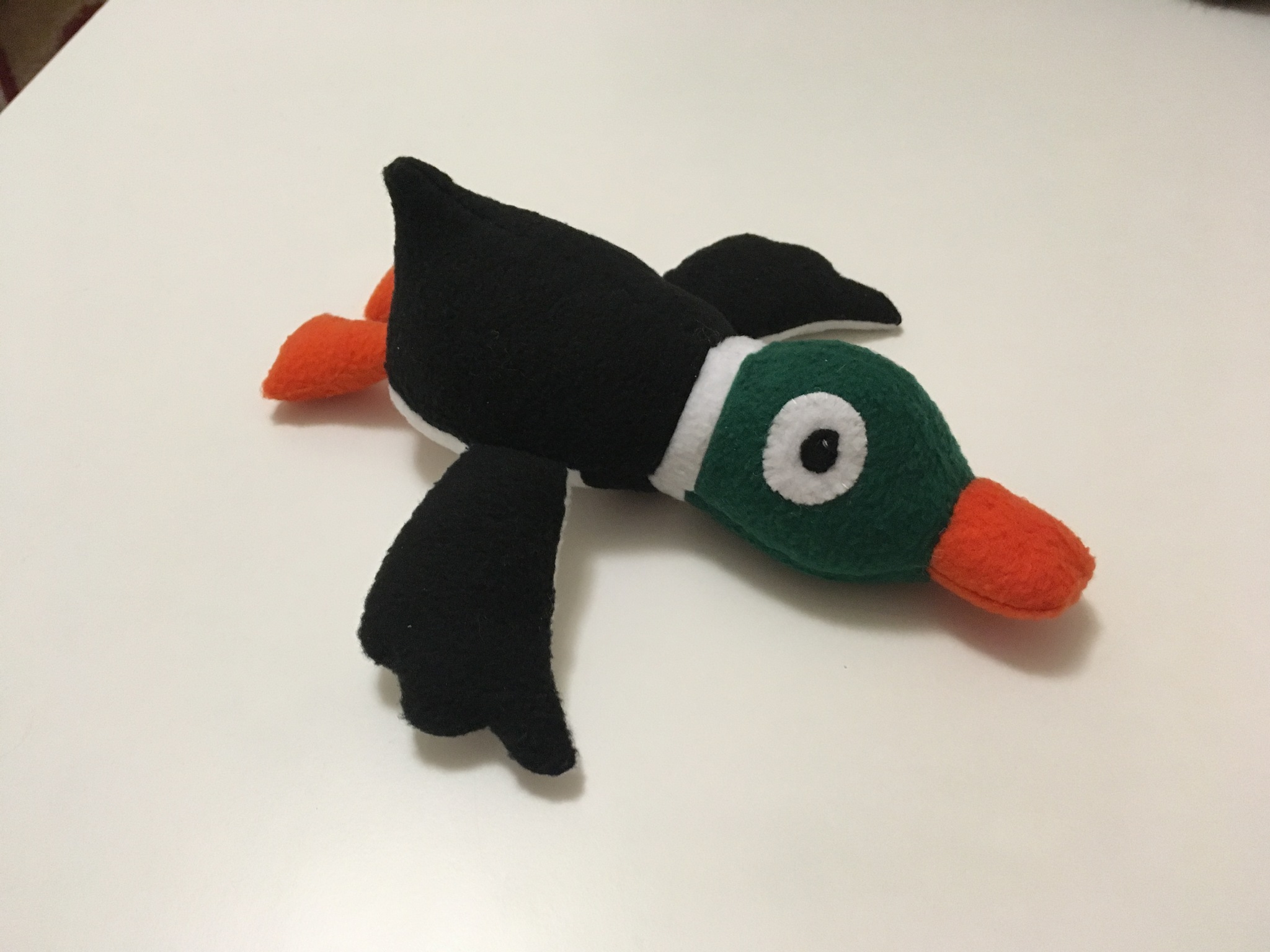 Duck from Duck Hunt - My, Handmade, Soft toy, Toys, Duck, Duck Hunt, Longpost