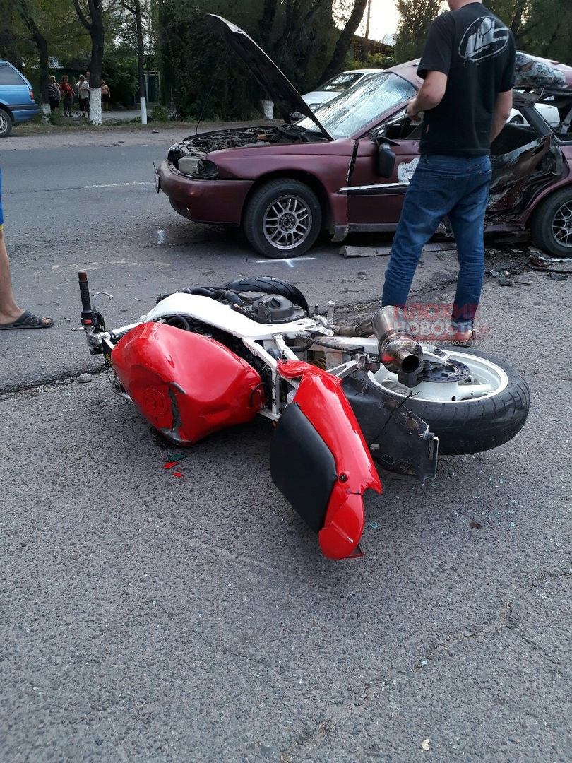 Another motorcyclist flew to the next world ... - Negative, Death, Kazakhstan, Almaty Oblast, Esik, Motorcyclist, Road accident, Crash, Longpost, Motorcyclists