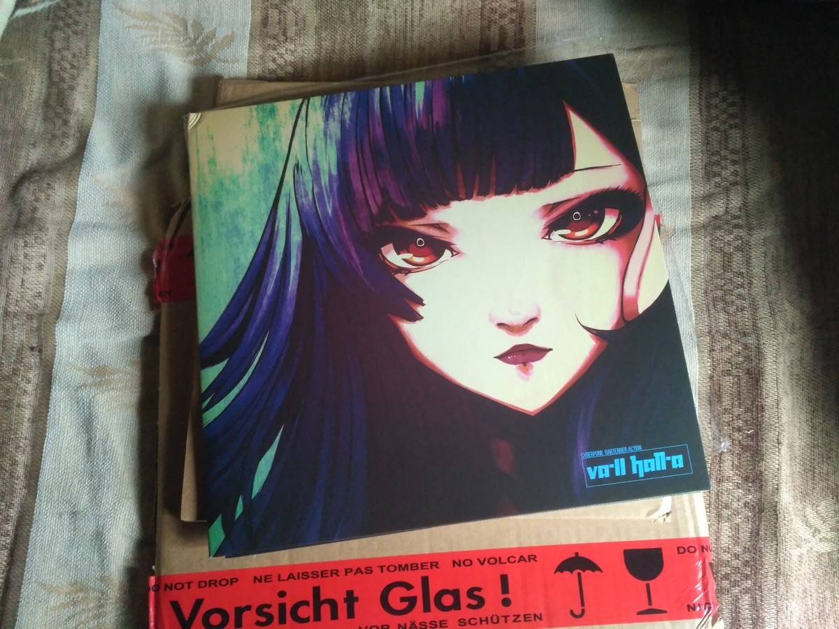 Винил по почте - Моё, Виниловые пластинки, Va-11 Hall-A, Музыка, Почта, Почта России, Длиннопост