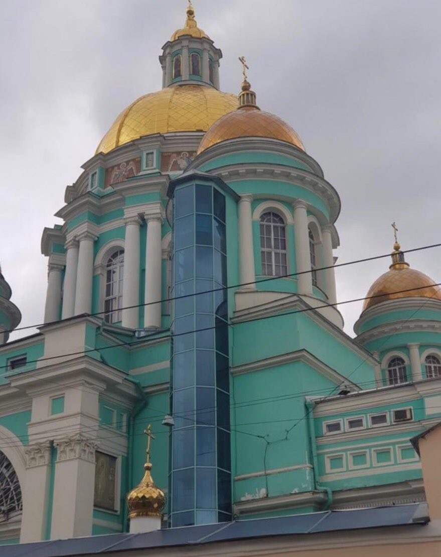 Technology is even in religion - My, Church, Religion, Russia, Moscow