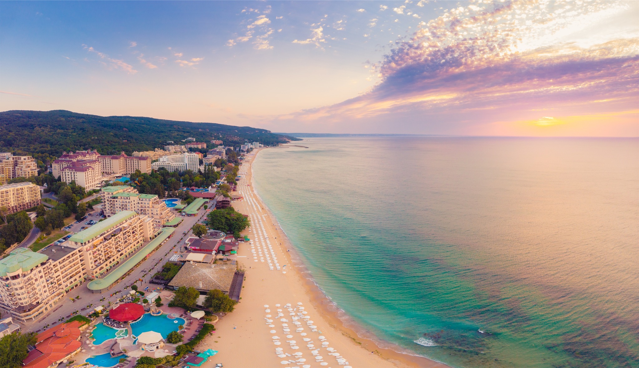 Sunny Bulgaria - My, Bulgaria, The photo, Drone, Longpost, Golden Sands