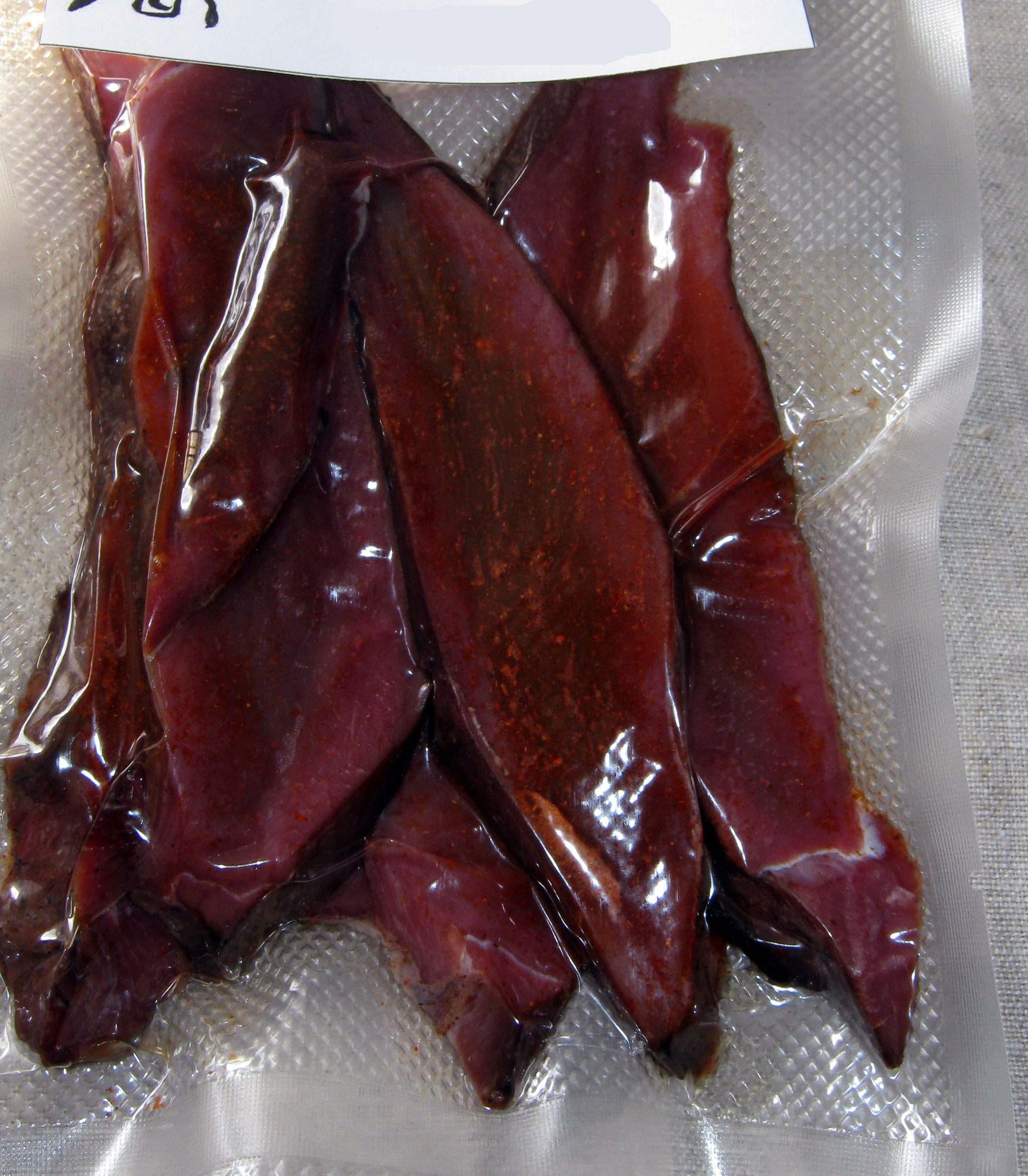 Maralyatina cold smoked in a vacuum. - My, Mountain Altai, Altai, Maral, Smoking, Raw smoked, Longpost, Altai Republic