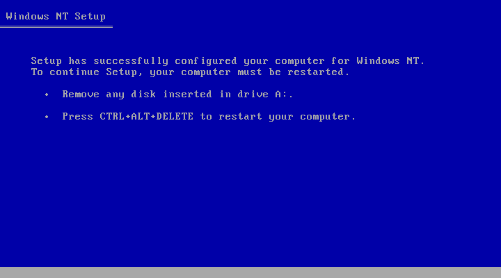 Looking Back: Windows NT 3.10 - My, Windows, Windows NT, Windows Server NT, Microsoft, Downgrade, Mat, Longpost