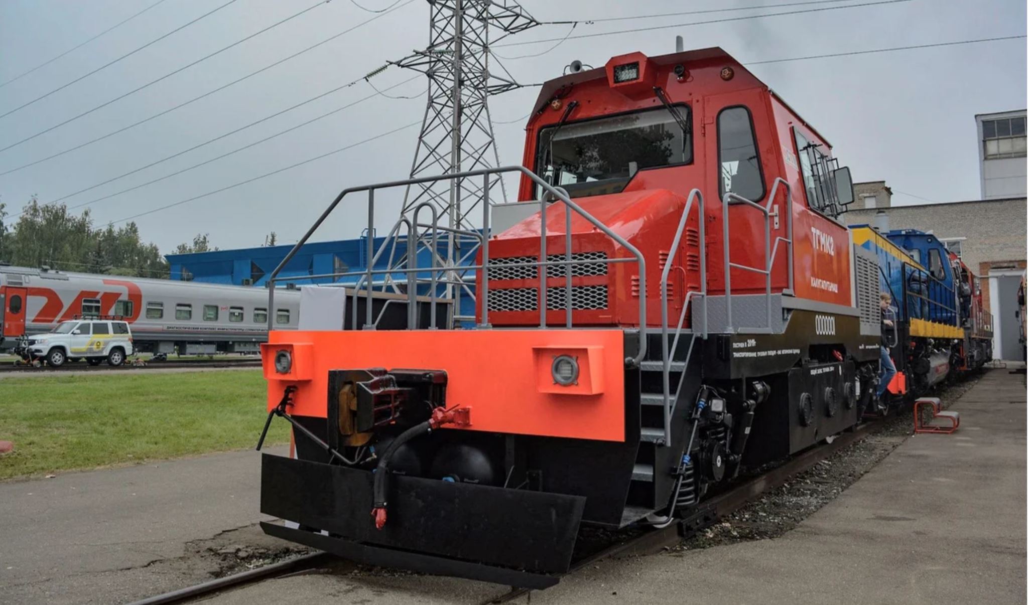 New diesel locomotive TGMK2. - Railway, Shunting locomotive, Kalugaputmash, Longpost