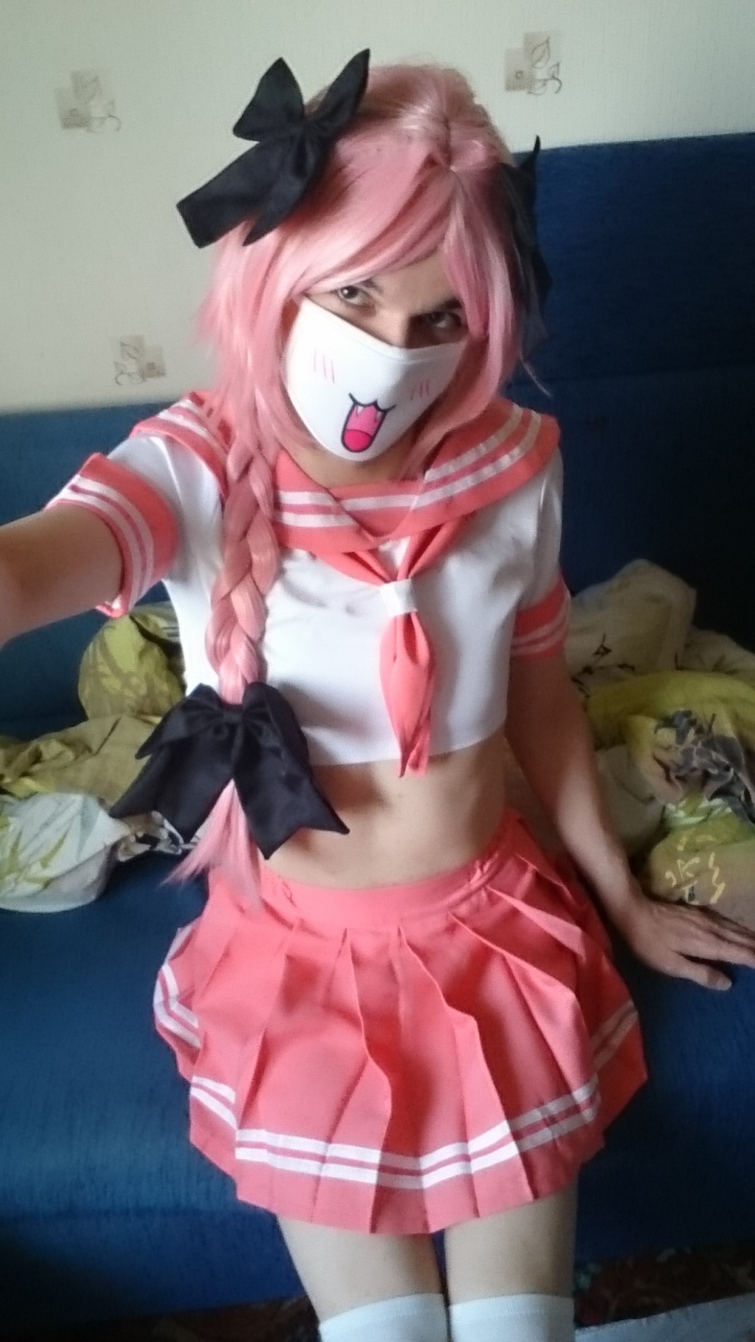 Cosplay Astolfo times - My, Its a trap!, Trap IRL, Trap my, Nbvehtrap, Astolfo, Longpost