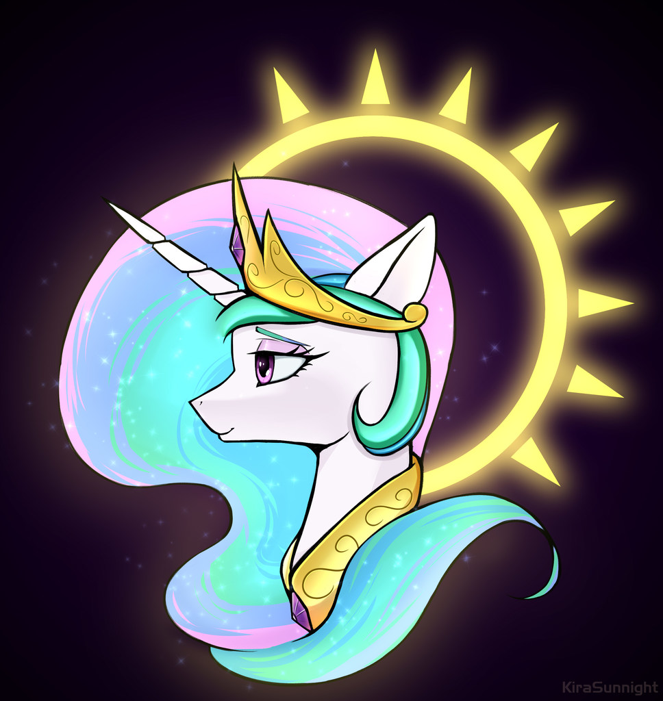 Селестия - My Little Pony, Princess Celestia, Kirasunnight