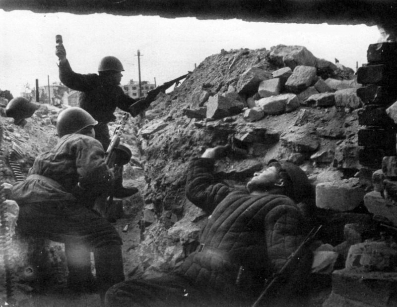 Georgy Zelma. Stalingrad. December 1942 - Stalingrad, the USSR, The Great Patriotic War, Longpost