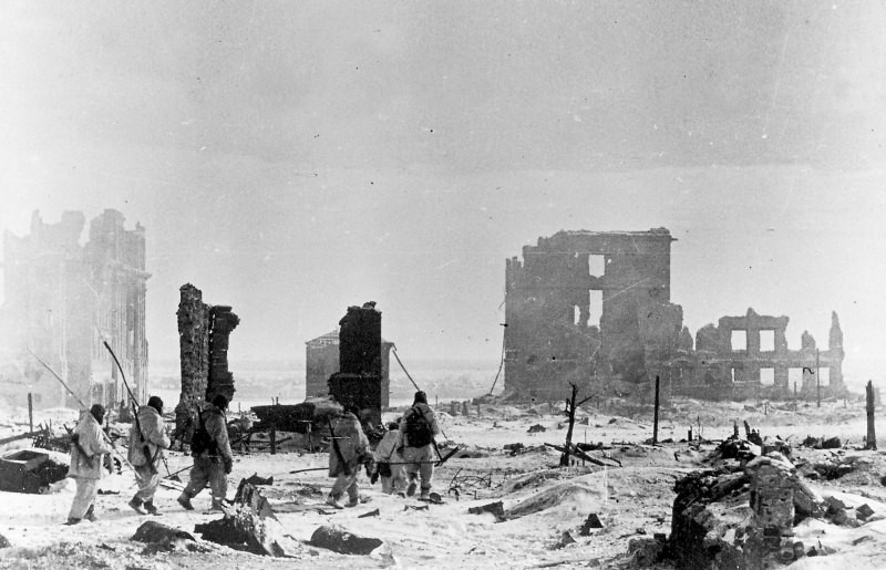 Georgy Zelma. Stalingrad. December 1942 - Stalingrad, the USSR, The Great Patriotic War, Longpost